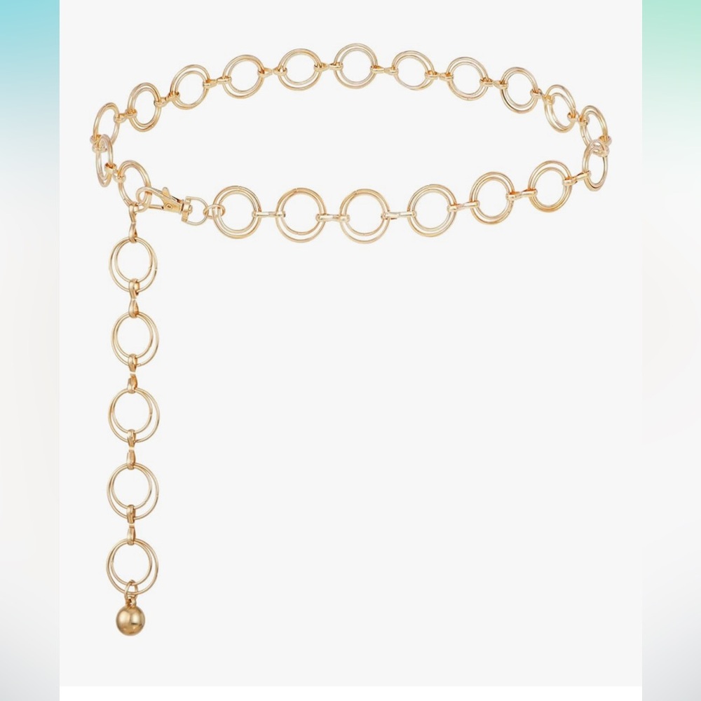 🆕 Chain Belt for Women Metal Waist Chain Fashion Multilayer Chain